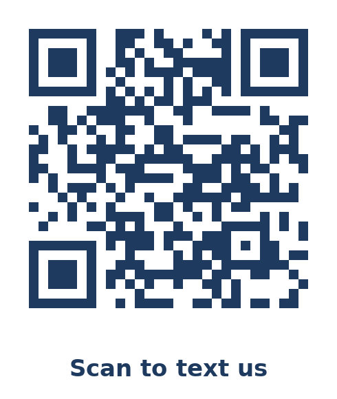 Scan to text us